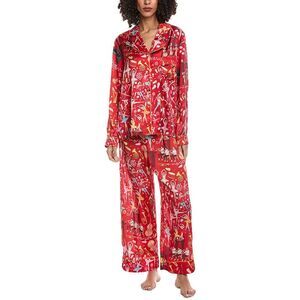 Karen Mabon Womens 2Pc Pajama Set